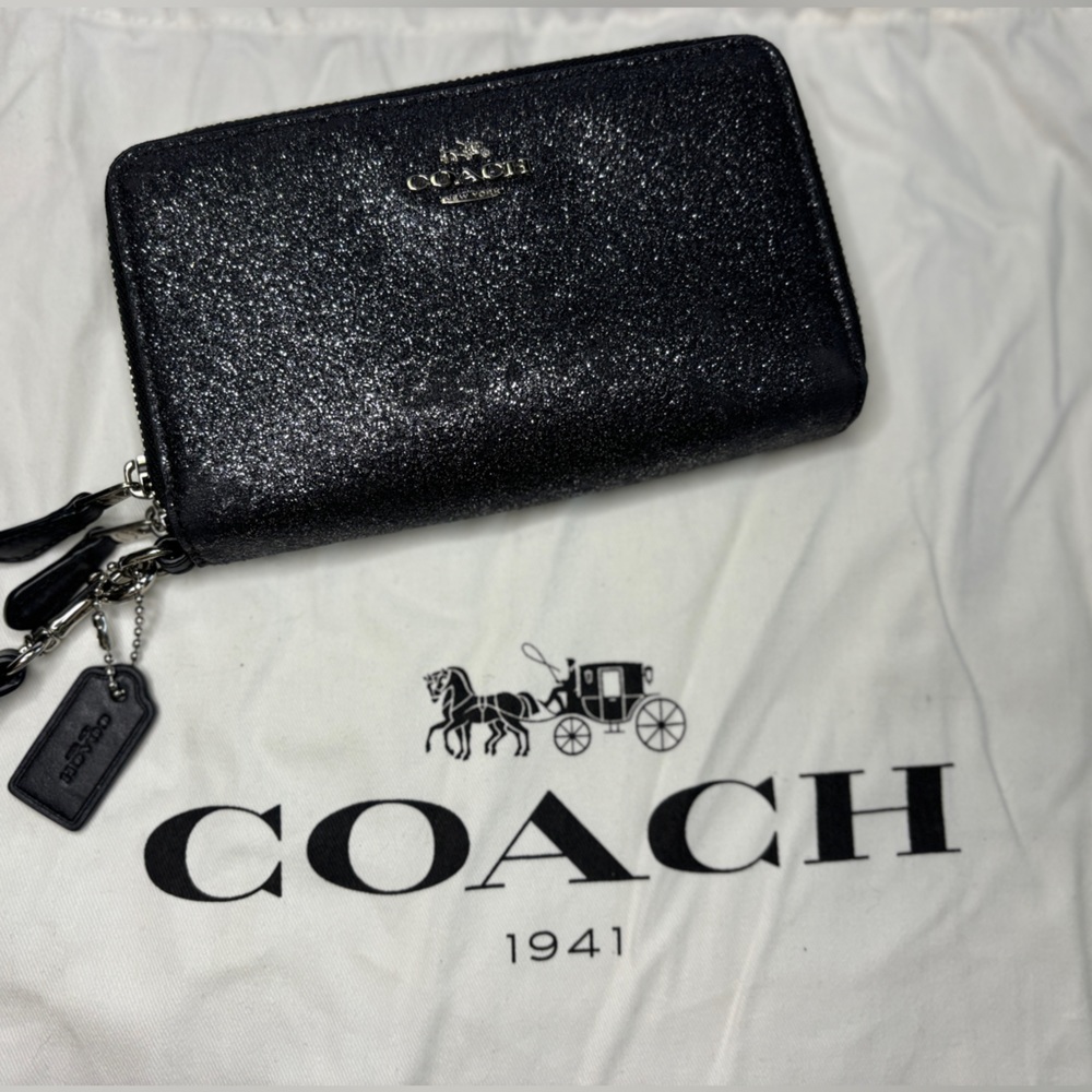 Coach Double Zipper Wallet